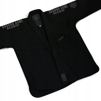 Masters Kimono / Gi Bjj Champion 3.0 Shadow (juodas) A2 Ground Game
