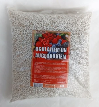 Trąšos uogoms ir vaismedžiams, 4 kg