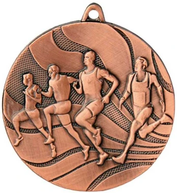 Tryumf Medal ruda- biegi - medal plieno