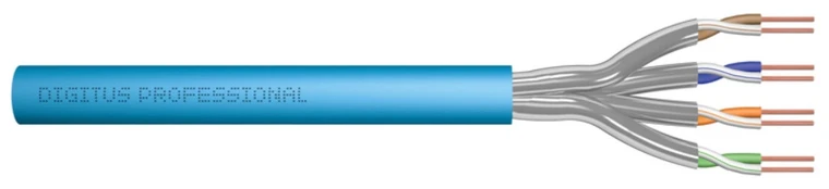 DIGITUS Installation cable cat.6A S/FTP | DK-1641-A-VH-5 kaina