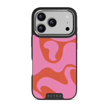 Ride The Wave - iPhone 17 Pro Case, Elite Dark (MagSafe) / Silver