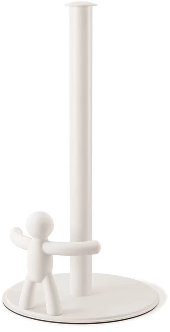 Popierinių rankšluosčių laikiklis 19 × 18 × 34, baltas HOLDER BUDDY
