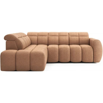 Kampinė sofa Falconn, rožinė