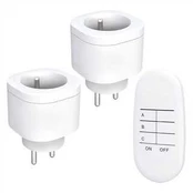 Solight DY08 nuotolinio valdymo lizdų rinkinys 2 + 1