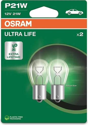 Osram LEMP AUTOSRAM 7506ULT-02B 21W 12V BLI2
