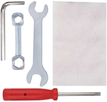 Rinkinys NARZĘDZI DO NAPRAWY ROWERU 5W1 BICYCLE GEAR