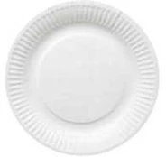 Multi Paptallerken Catersource Ø18 cm FSC clay-coated Hvid,100 stk/pk