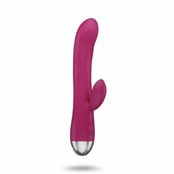 Easytoys Vibe Rabbit Vibrator Raspberry Pink Dual Motor Silicone