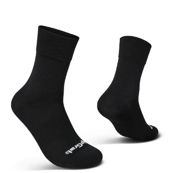 GripGrab EXPLR Regular Cut kojinės | Black, XS