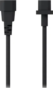 Ubiquiti C13 to C14 braided power cable, 1.8 m, 10A/250V.