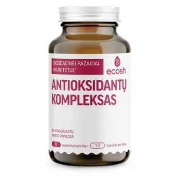 ECOSH antioksidantų kompleksas, 90 kaps.