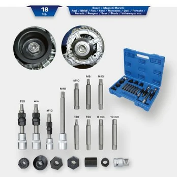 Montavimo įr. rink., kint. srovės gener. laisv. eigos sankab KS TOOLS BT571020