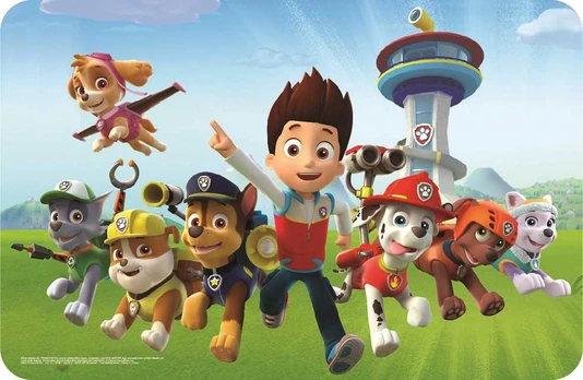 Paw Patrol kilimėlis 43x28 cm
