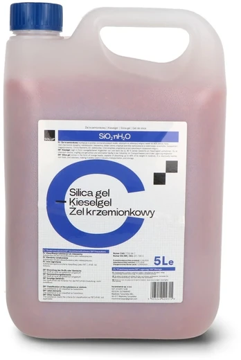 SOLUP Oranžinis silikagelis su drėgmės indikatoriumi - 5kg