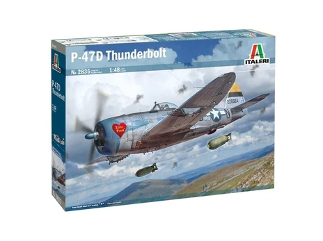Italeri - Republic P-47D Thunderbolt, 1/48, 2835