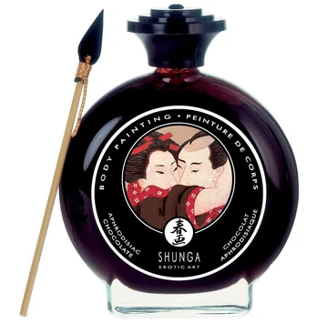 Shunga tapyba ant kūno (šokoladas)
