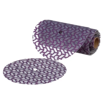 Sandpaper Cubitron II, disc, grid, P150, diameter: 150 mm, fitting brackets: hook and loop