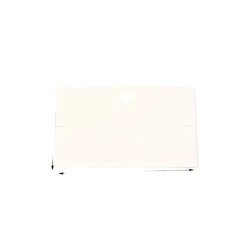 Papuošalų kortelių laikiklis, White-50Pcs