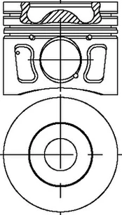 FAI AutoParts PK38-000 Stūmoklis