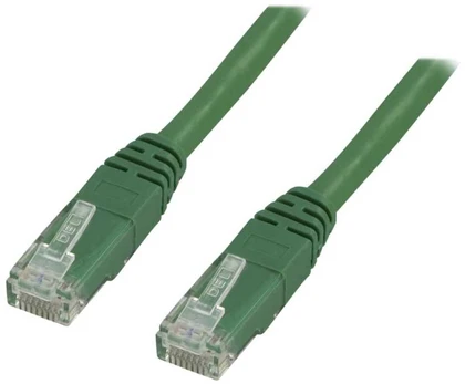 DELTACO U/UTP Cat6 patchkabel 10m, grön