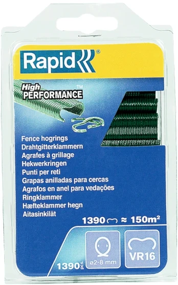 RAPID Sukabinimo kabės VR16 1390 vnt., žal.
