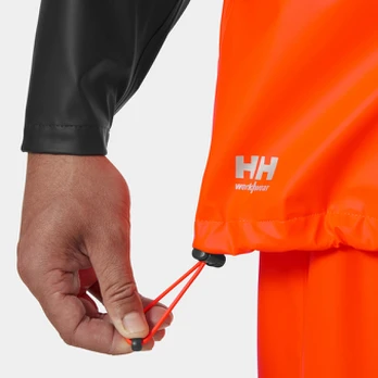 Rain jacket Addvis hi-vis CL3, orange/black L, Helly Hansen Workwear
