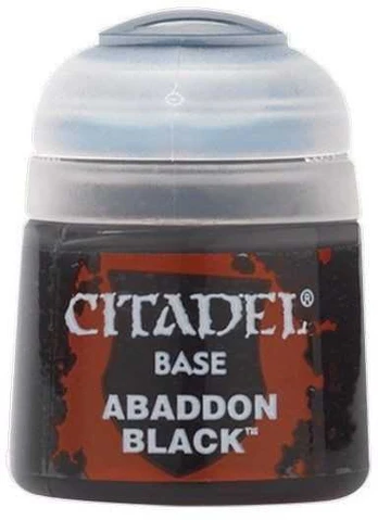 Games Workshop Citadel Base: Abaddon Juodas 12ml