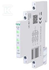 F&F LK-BZ-703G ŽIBINTAS. 1/3S 3X ŽALIAS LED