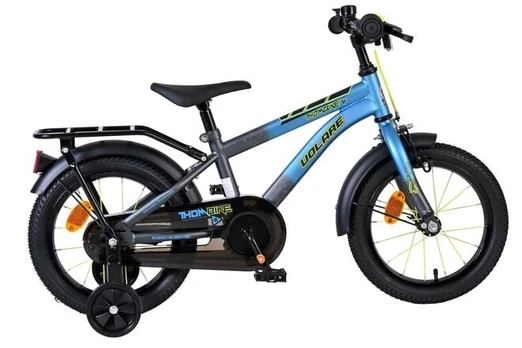 Vaikiškas dviratis Volare Thombike, 14", mėlynas/pilkas