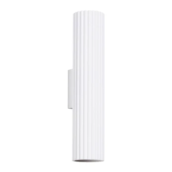 Sieninis šviestuvas SOLLUX KARBON 30, GU10, 2 x max 10W LED, balta