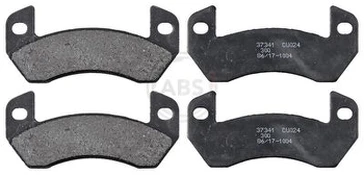 Stabdžių trinkelių rinkinys, diskinis stabdys A.B.S. 37341