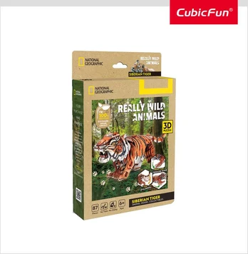 CUBICFUN NG 3D dėlionė „Amūrinis tigras“