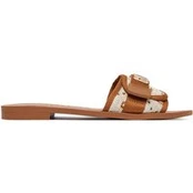 Guess Šlepetės FLJEL5 FAB03 Ruda