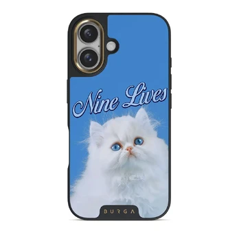 Nine Lives - iPhone 16 Case, Elite Dark (MagSafe) / Gold