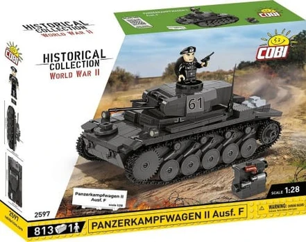 COBI HC WWII Panzerkampfwagen II 813kl 2597
