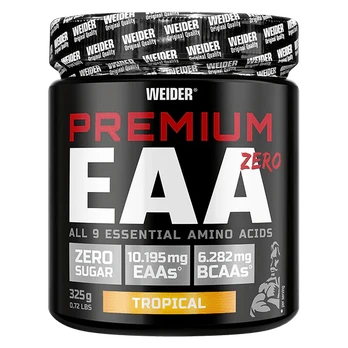 WEIDER Premium EAA Zero - 325g Tropiniai vaisiai