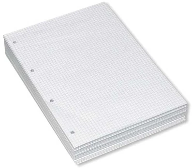 Konferenceblok Bantex, A4, 25 ark, ternet