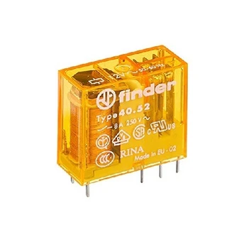 Relė 24V AC 2xU 8A Finder 40.52.8.024.0000
