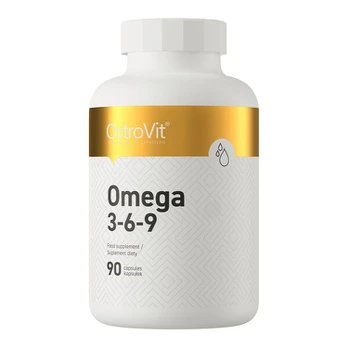 OstroVit Omega 3-6-9 - 90 kapsulių
