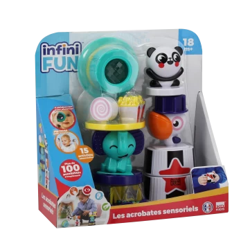 INFINI FUN sensorinės akrobatų kaladėlės, I20530