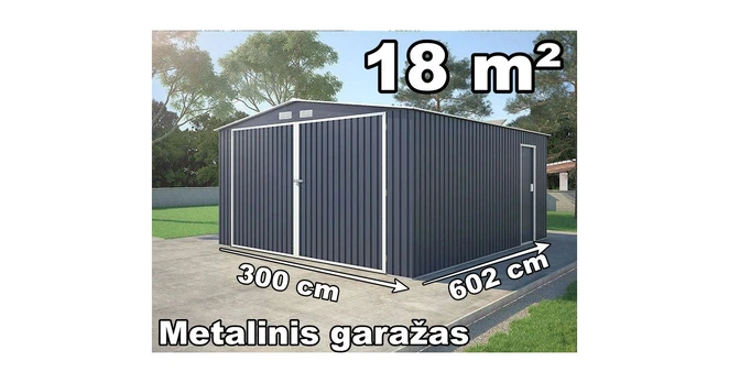 Metalinis Garažas – Sandėliukas