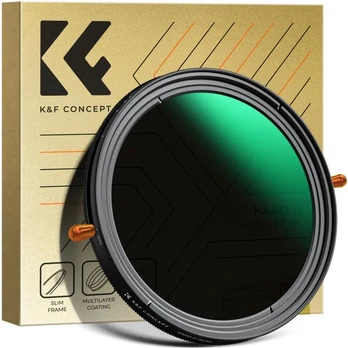 K&F Concept K&F 49MM, D Series,multifunctional CPL+Variable/Fader ND 232 filter, HD, Waterproof, Anti Scratch KF01.2400