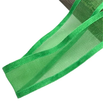 Organza juostelė, Žalias