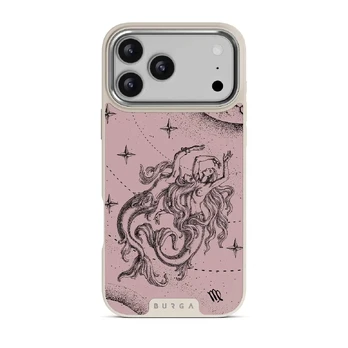 Virgo - iPhone 17 Pro Max Case, Elite Light (MagSafe) / Silver / Pink