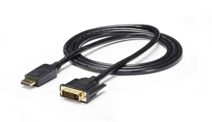 StarTech.com DP2DVI2MM6 vaizdo kabelio adapteris 1,8 m DisplayPort DVI-D Juoda kaina