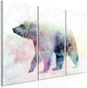 Artgeist Paveikslas - Lonely Bear (3 Parts) kaina