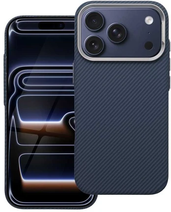 Dėklas Oem Case for iPhone 17 Pro Max / 18 Pro Max (low camera edge) K-Look compatible with MagSafe mėlynas