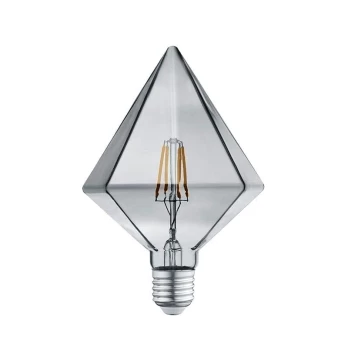 4W E27 LED Lemputė Crystal Grey