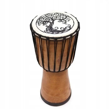 Djembe būgnas rankų darbo - 40 cm