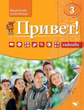 Privet! 3 vadovėlis